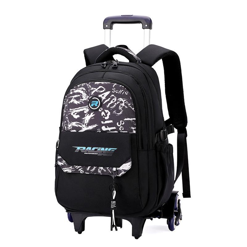 School Bag Roller Student Backpack 6 Wheels(33*22*48CM) ZRY5186
