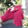 Cold Weather Stretchable Gloves Fleece Liner Gloves Screen Touch Windproof Hand Protections Handwear For Daily Wear