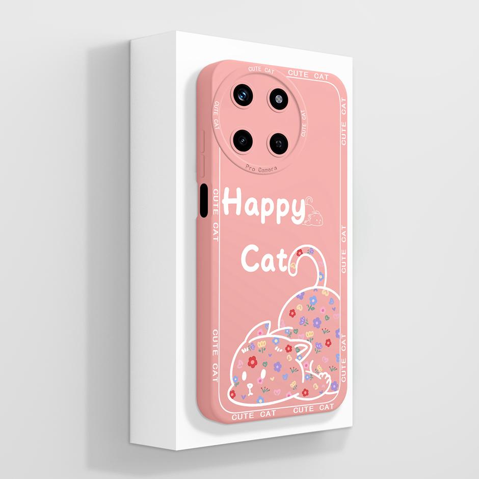 For Oppo Realme 11 4G Case Cute Panda Cartoon Style Liquid Silicone Casing For Oppo Realme11 4G New Design Prevalent Phone Funda