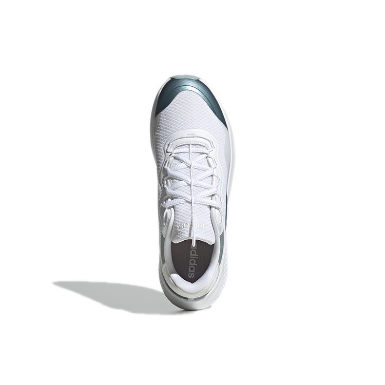 Adidas Neo Primrose Sleek Round Toe Lace-Up Slip-Resistant Durable Low-Top Casual Running Shoes Women sneaker White Blue GY5045