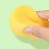 24pcs Yellow Round Cake Sponge 24 Pieces Bath Sponge Round Makeup Sponge Powder Puff Scrubber Oil for Face Circle Sponge Compression Travel Sponge