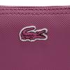 Lacoste Mode Pendler Alsidig Logo PVC Tote Taske Lille Dame tasker Lilla Rød NF2609PO-Q66