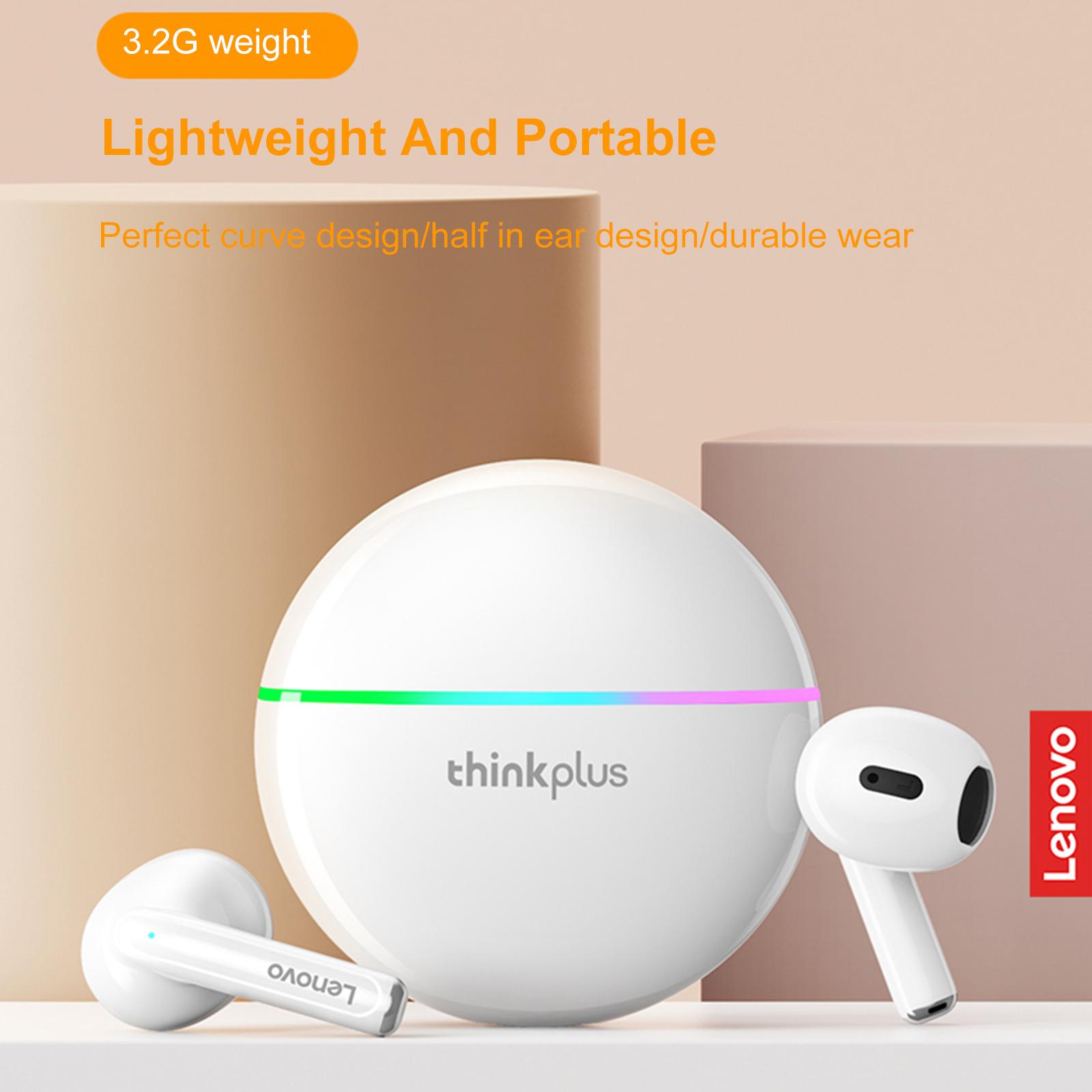 

Беспроводные наушники Lenovo THINKPLUS live pods XT97 BT со светодиодной вспышкой, мини-наушники-вкладыши