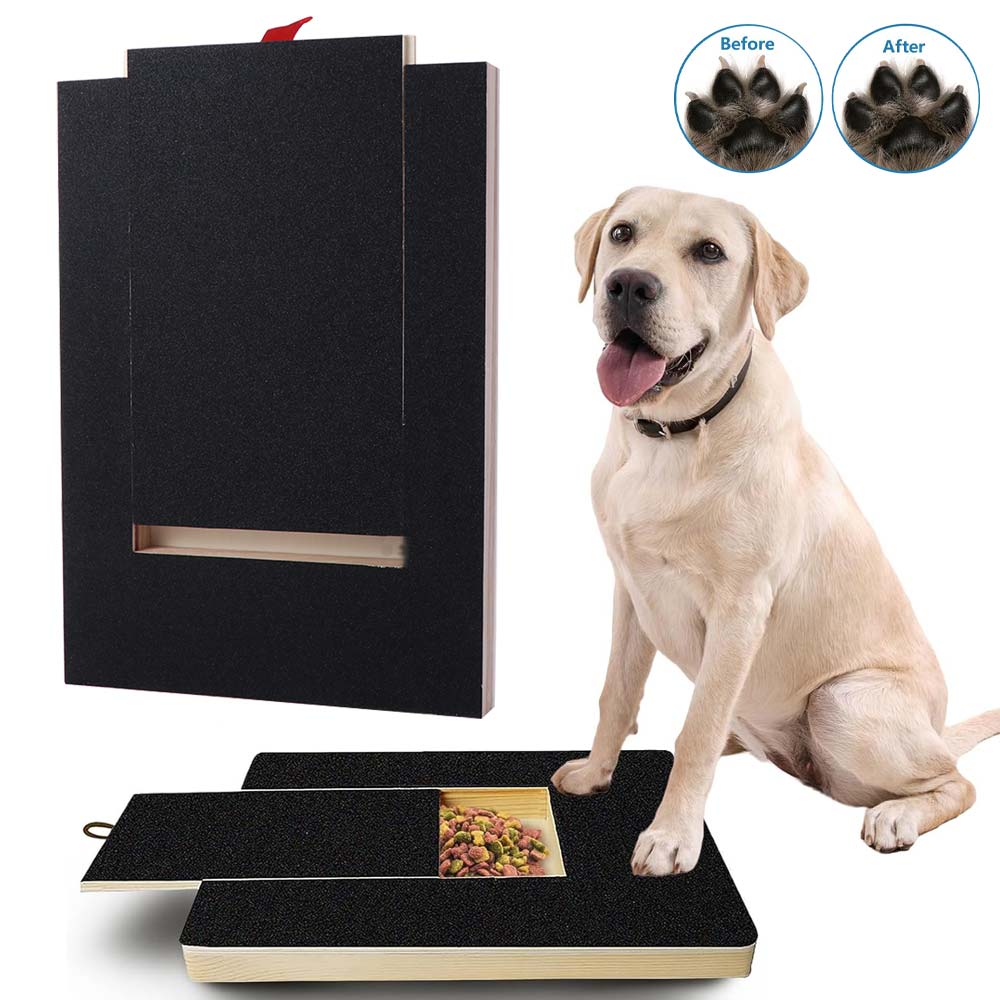 Pull-Out Dog Nail File Board Wear-resistant Pet Scratching Board Dog Scratch Pad  Interactive Play