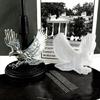 2Pcs Wall Hanging Silicone Moulds Flying Eagle Owls Decor Mold DIY Pendant