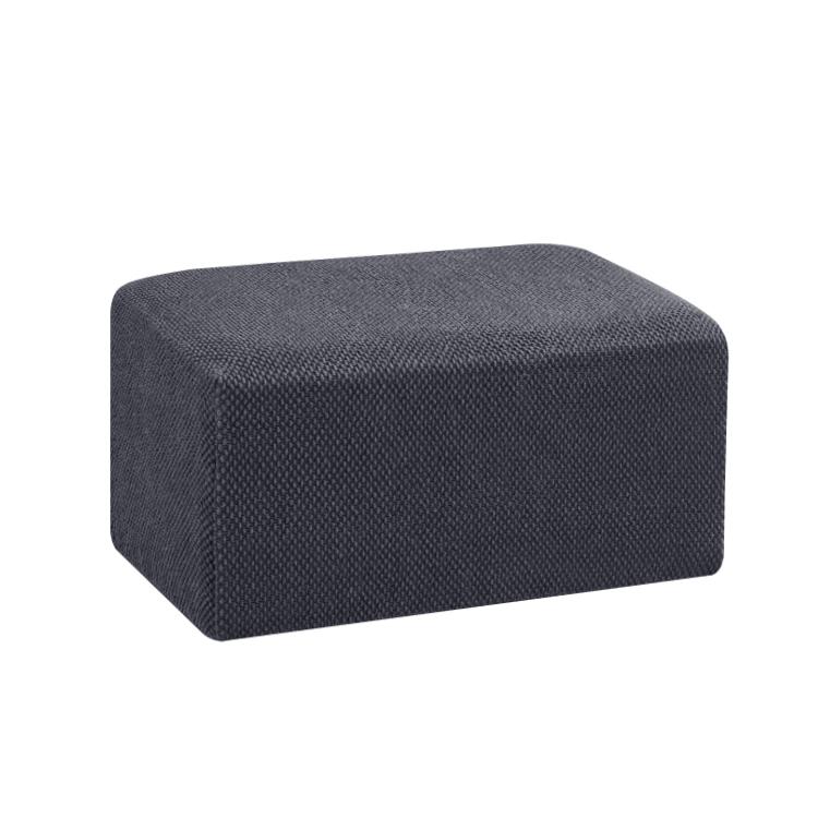 Simple Elastic All-inclusive Sofa Footstool Cover Thickened Chair Covers Ottoman Cover Solid Color Pedal Cover Slipcover