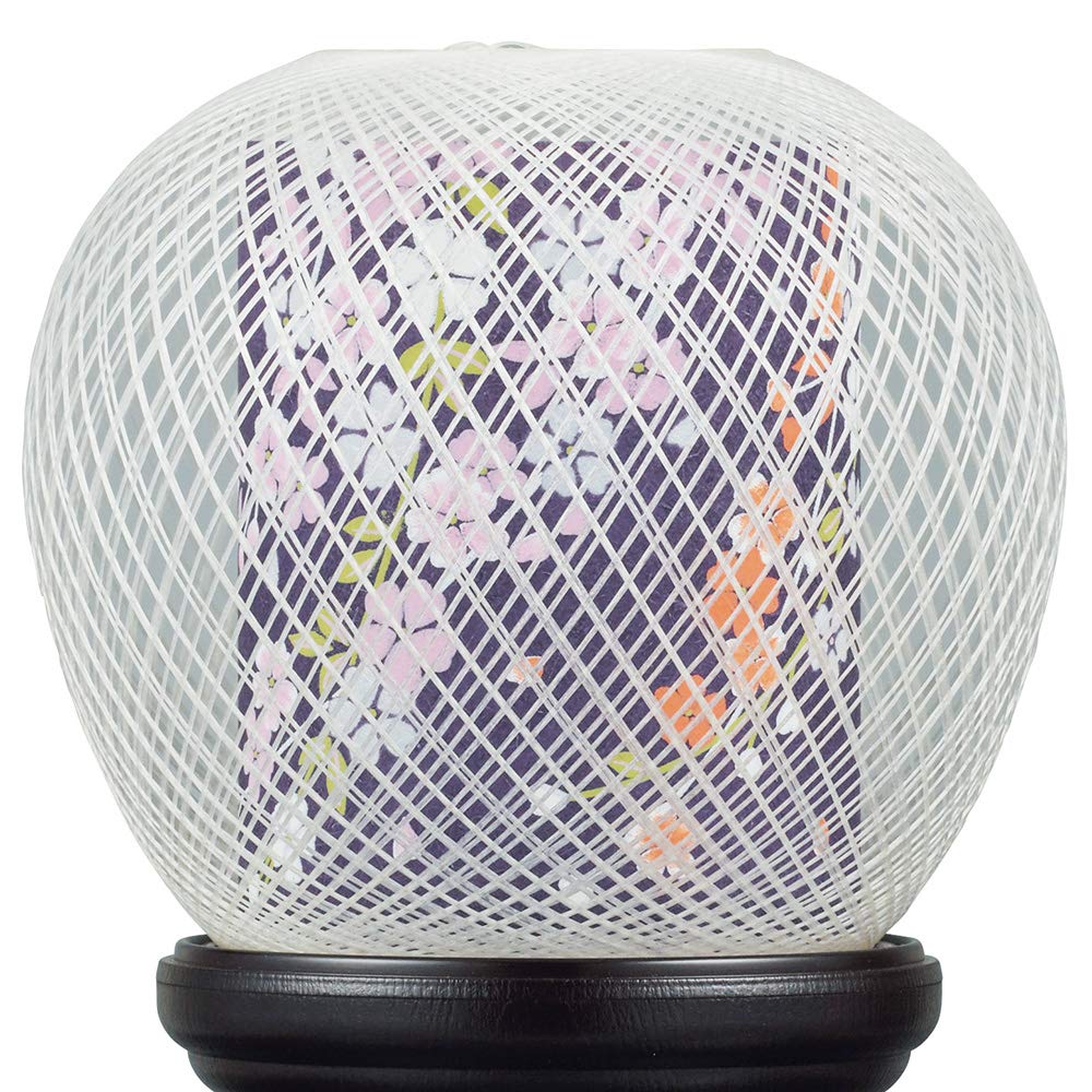 Buddhist Altar Shop Takita Shoten Bon Lantern Mini Rotating Flower Mayu 2 6530 Height 19cm x Width 16cm Standing Lantern Certificate Included No. (One