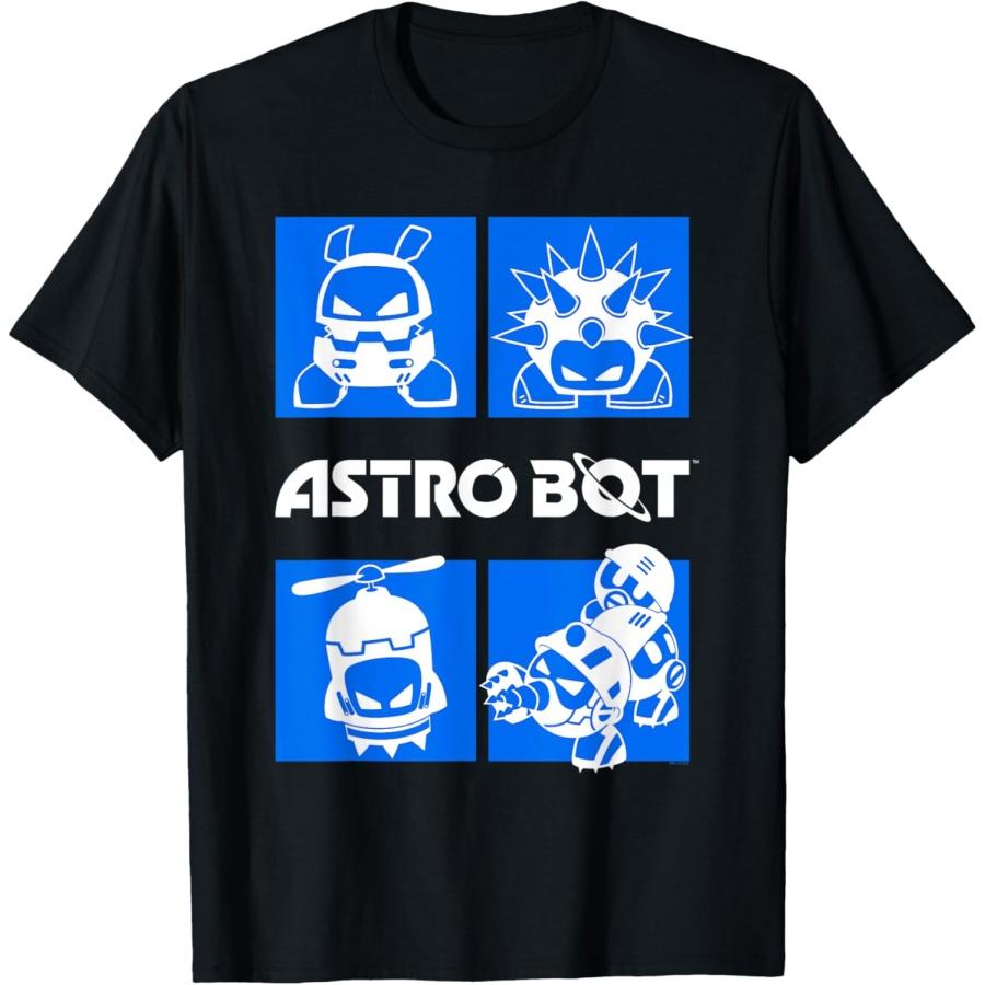 Unisex T-shirt Astro Bot Video Game Enemies Playstation T-Shirt