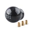 Universal Carbon Fiber Gear Shift Knob Manual Shifter Lever Stick Head Reverse Lift Car Gear Shift Handle Modification Accessory