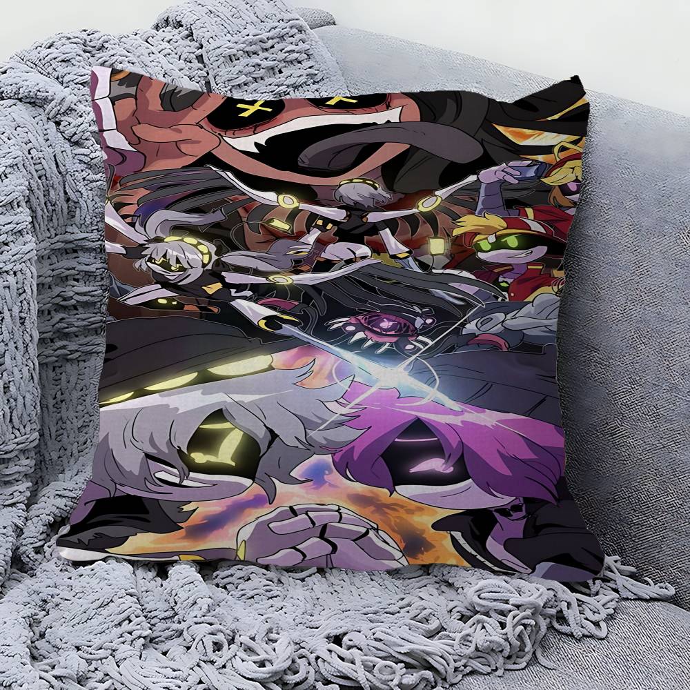 M-Murder Drones Stitch Lucky Dragon Pillow Cover Sofa Cushion Cover Home Room Decoration Children Gift