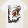 Pulp Fiction T-shirt blanc unisexe inspiré du poster de film japonais vintage Lavé Confortable mode Élégant