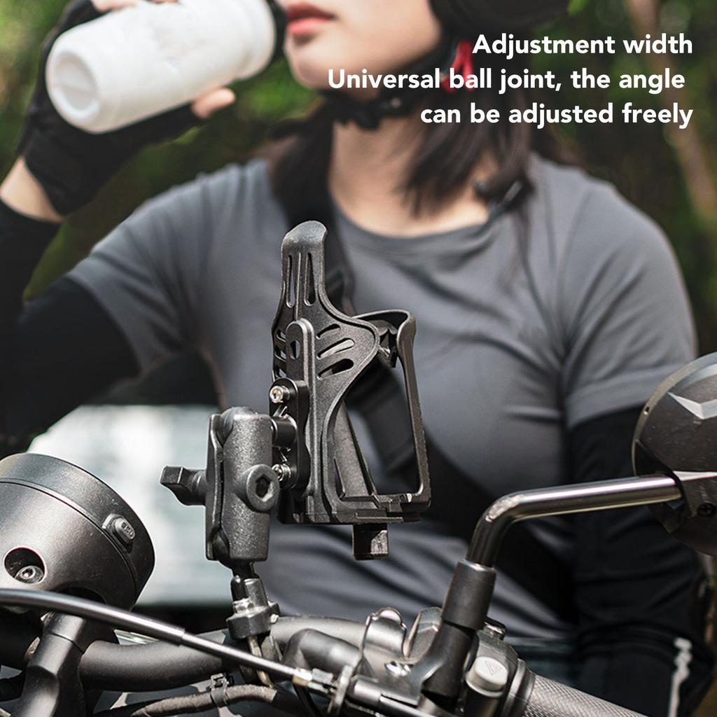 Motorcycle Drink Holder Universal Joint High Tenacity Nylon Adjustment 3D Water Bottle Cages for Bike Electric Vehicles