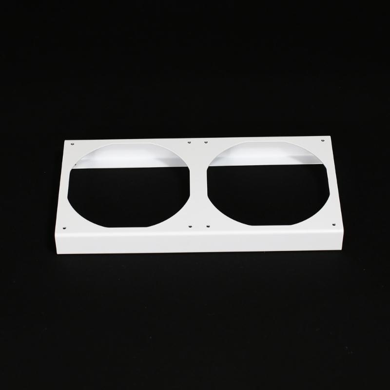 Universal 12cm PC Fan Mounting Bracket Zinc Coated Metal 25mm Elevations For Optimal Heat Dissipation And Ventilation