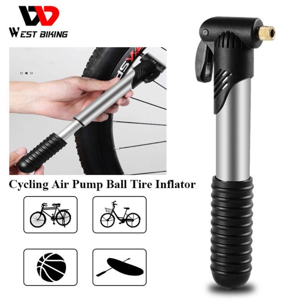 Portable Mountain Road Bike Hand Air Pump Tire Ballon Inflator MTB Bike Pump Basketball Pump