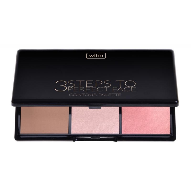 Wibo 3 Steps To Perfect Contouring Palette Light, 10g