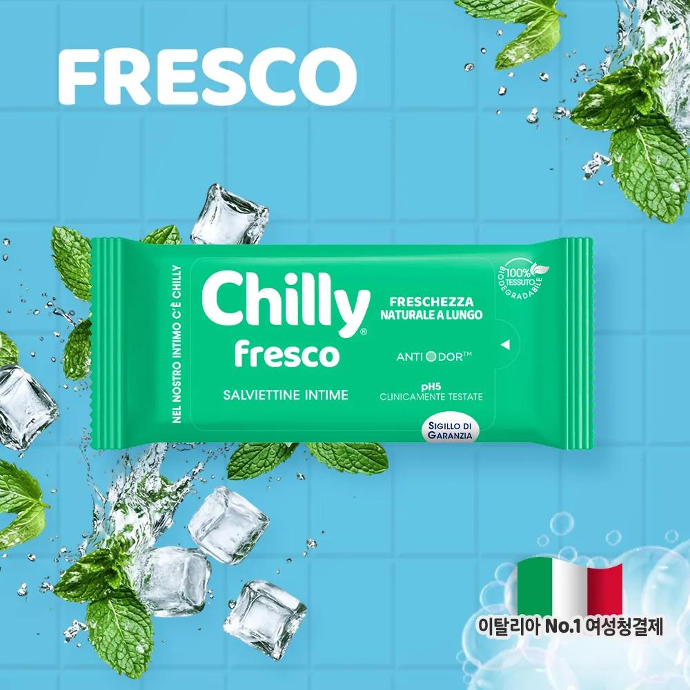 Chilly Detergente Wipe 12 Sheets (2 Types) #Delicato