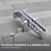 Anti-Anti-Tamper Pedal Lock Stainless Steel Brake Long-Lasting