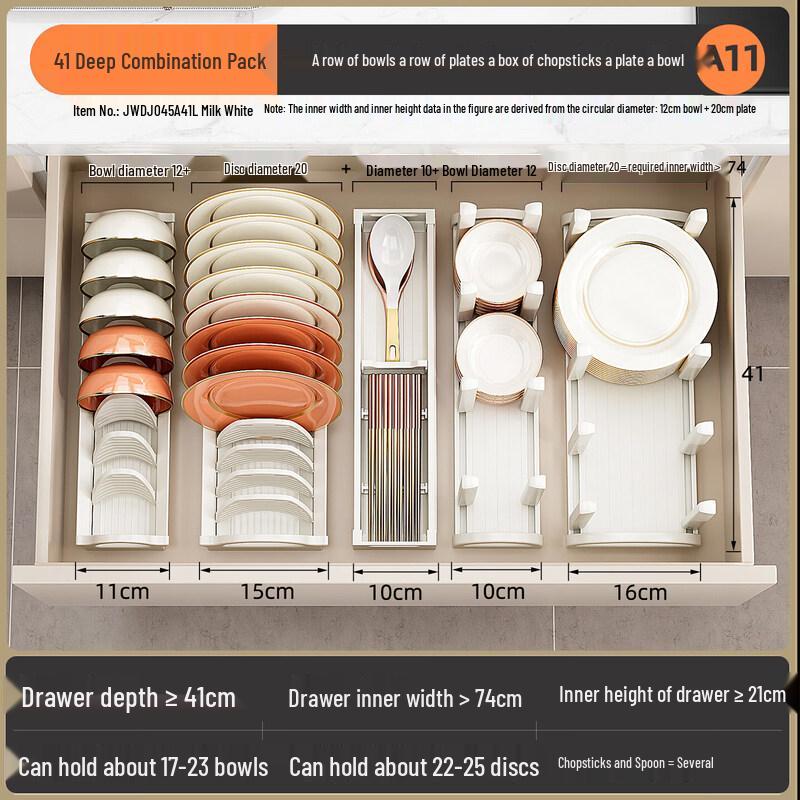 Qīwēi Aluminum Dish Drying Rack & Kitchen Organizer