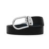 128756 Horseshoe Black Blue Reversible Belt