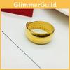 Unique Gold Plated Couples Ring With Chic Matte And Polished Styles For Any Occasion