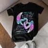 Memorial Mom And Dad Angel Wings Shirt Remembrance Loss Loved Ones Tee