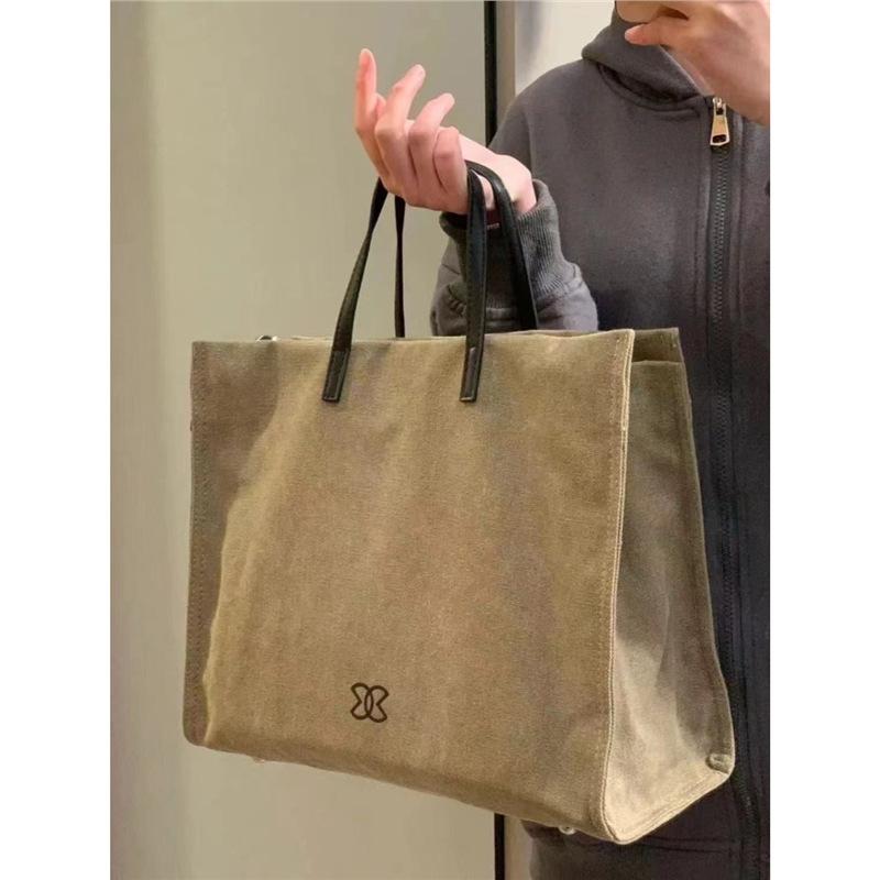 Shiling Lightweight Tote Bag Women's 2025 New Shoulder Crossbody Bag Versatile Large Capacity Commuter Handbag