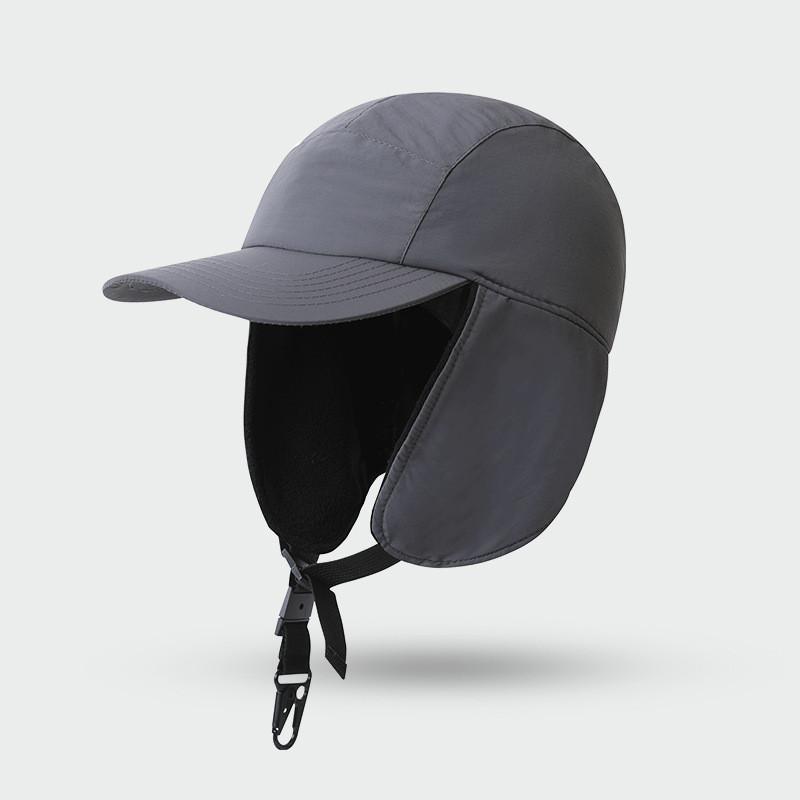 Winter Insulated Windproof Fleece Cap For Casual Wear And Skiing