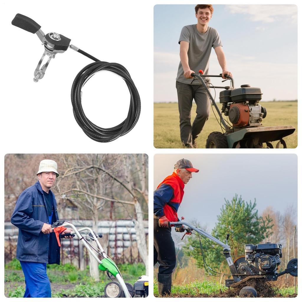 Bsbkoj Throttle Cable - Universal Throttle Cable | Anti-Slip Valve Accessories for Boat, Truck, Lawn Mower, Cultivator, Motorcycle, Trailer