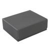 Card Storage Box Faux Leather Magnetic Closure 3-Row Trading Card Organizer Compartments Drawer With Card Dividers Dice Tray