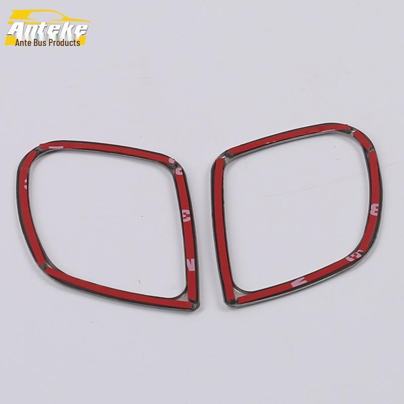 15 CRV Front Pillar Speaker Ring - Stainless Steel Decorative Frame for Center Console A-Pillar