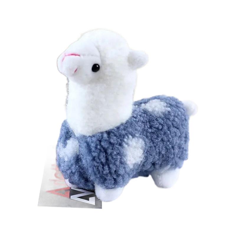 Szybka Dostawa Alpaka i Jagnię Pluszowa Zabawka Wisiorek do Plecaka Brelok dla Kobiet