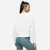 Li Ning Serie Fitness Felpa Girocollo Monocolore Donna Felpa Bianca AWDT526-1
