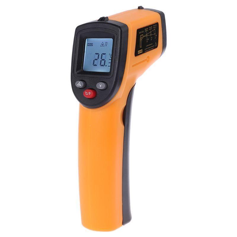 

IR Temperature Meter Digital GM320 Infrared Thermometer Non-Contact Pyrometer -50~380° Celsius for Cooking Pizza Oven