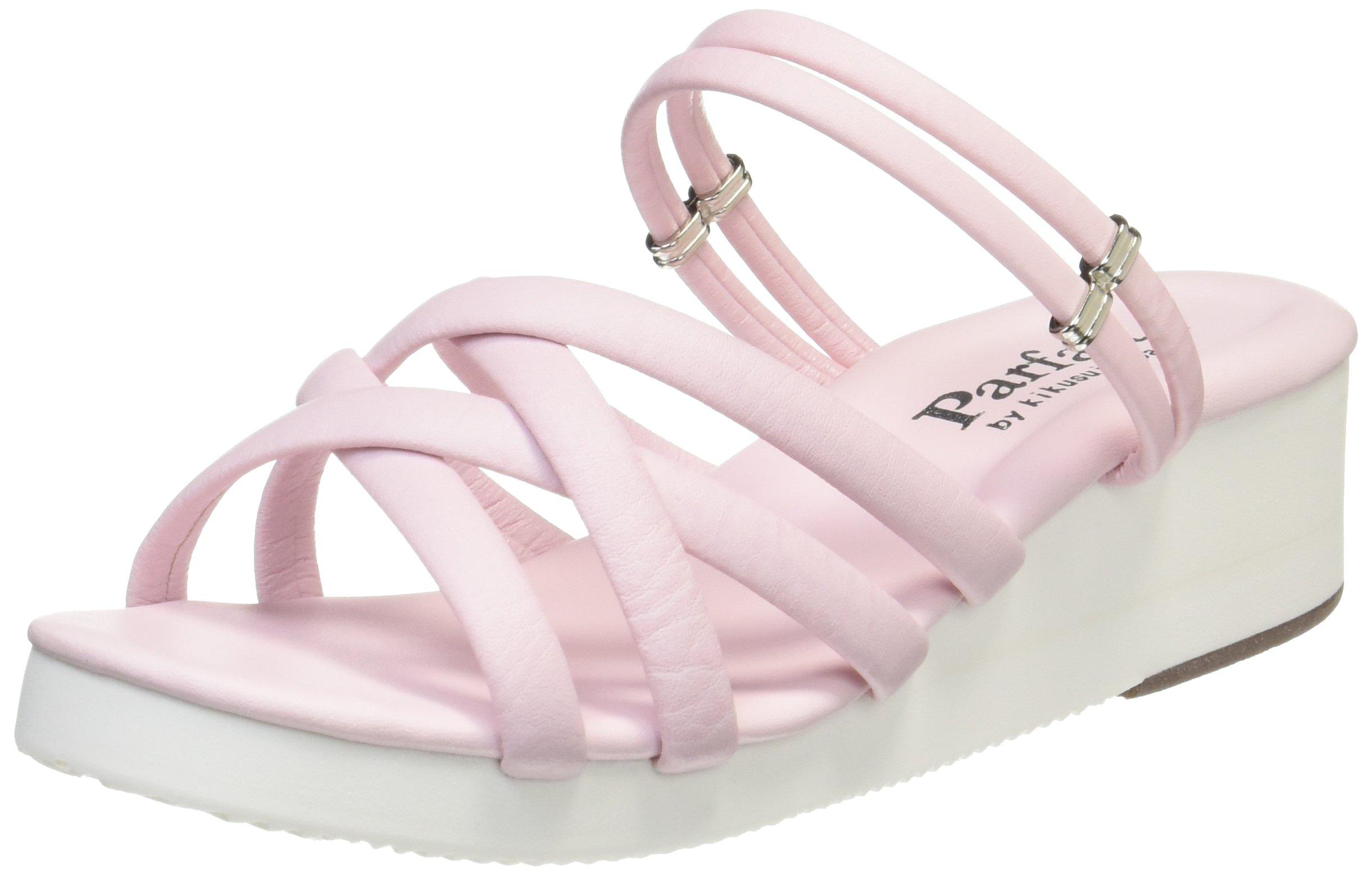 

Wedge Beautiful Legs Nurse Sandals Office 17018 Black Pink L [Parfait] 4.5cm Women s розовый