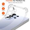 S26ultra Shockproof Silicone Case For Samsung Galaxy S26 Ultra S26+ Plus Clear Airbag Clear Soft Shell For SamsungS26 Cover 2026