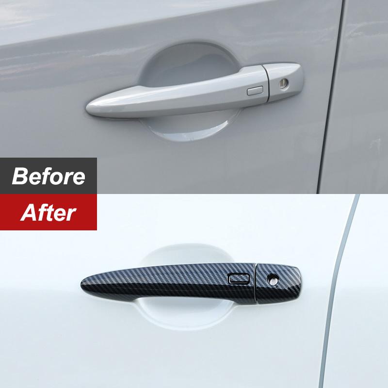 

ABS черный углеродное волокно хром для Nissan Qashqai J12 2022 2023 чехлы на боковые дверные ручки литые наклейки аксессуары