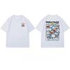 Unisex Doraemon Cute Baseball Sport Vintage Cool Graphic Oversized Streetwear Short Sleeve T-shirt