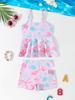 2026 Cross New Toddler Girls' Two-Piece Swimsuit Bikini