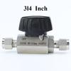 6 8 10 12 14 16 mm 1/4" 3/8" 1/2" 3/4" 1" Inch Tube OD Compression Union 316L Stainles Steel Hex Ball Valve 1000 PSI