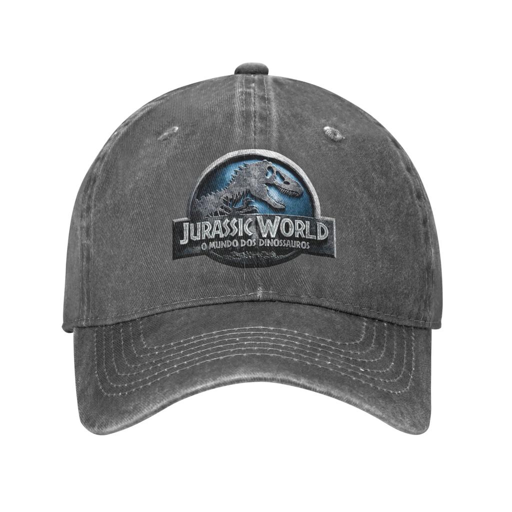 Dinosaur Baseball Caps Vintage Distressed Washed  Snapback Hat Unisex Outdoor Running Golf Adjustable Fit Hats Cap
