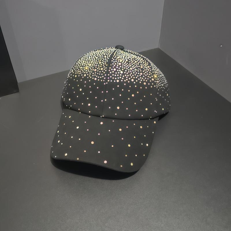 Empty top point drill simple solid color cotton baseball cap for men and women versatile breathable sunshade sun protection sports and leisure too