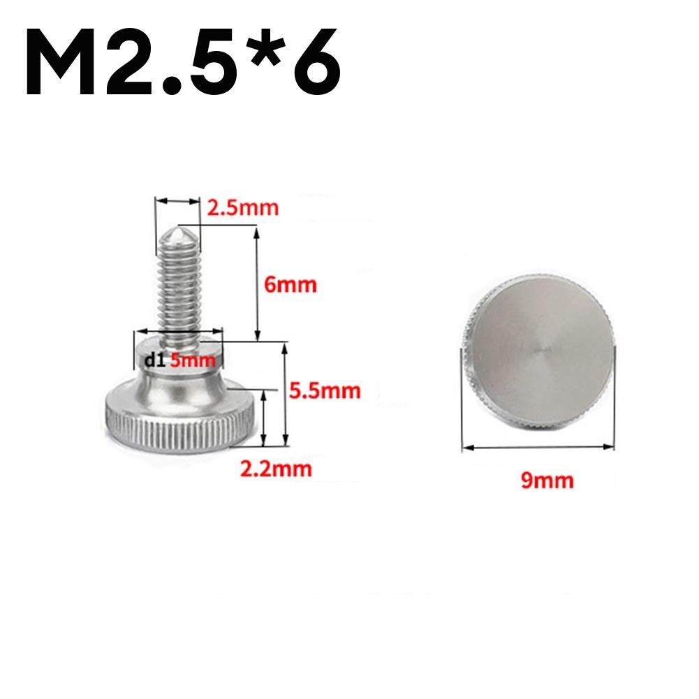 Clear Texture Knurl Head Good Sealing Stainless Steel