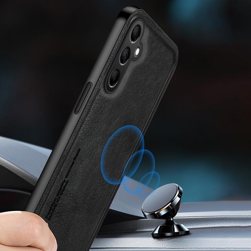 Pro Samsung Galaxy A35 5G pouzdro Retro styl PU kůže+TPU ochranný kryt