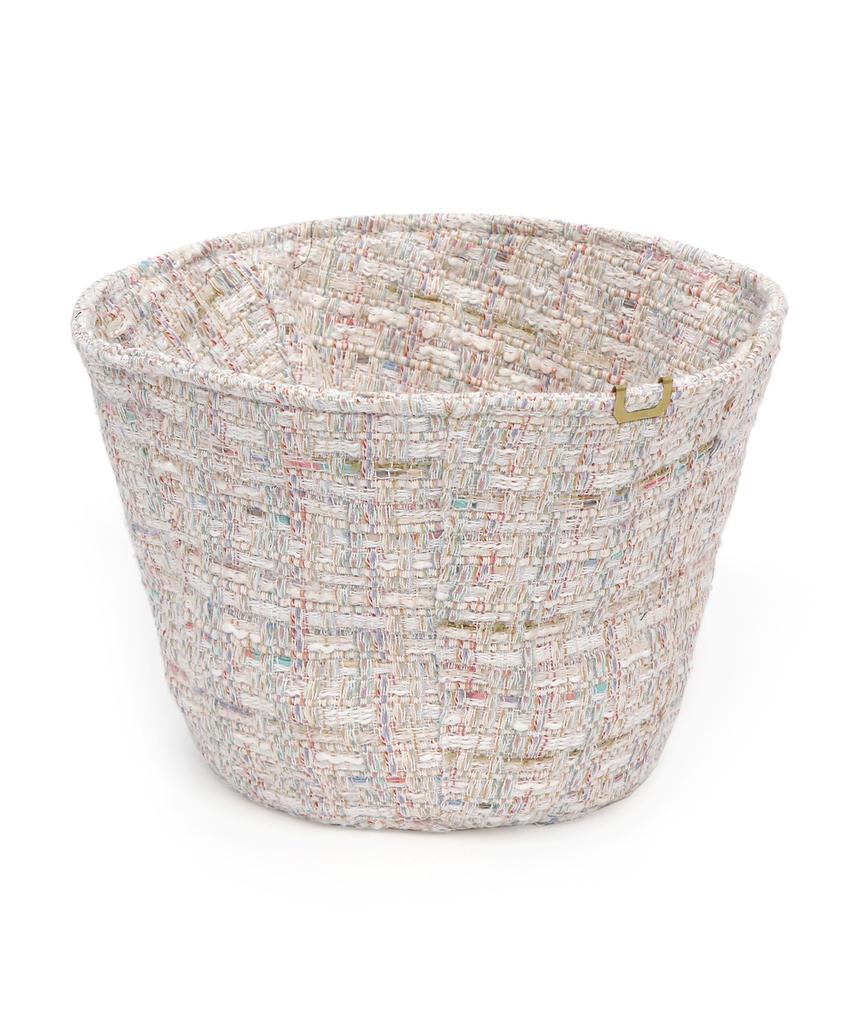 Eondeokeonteulolseutyudio Tweed Summer Bucket Hat Stand Bucket / Ethnic Tweed / Rainbow