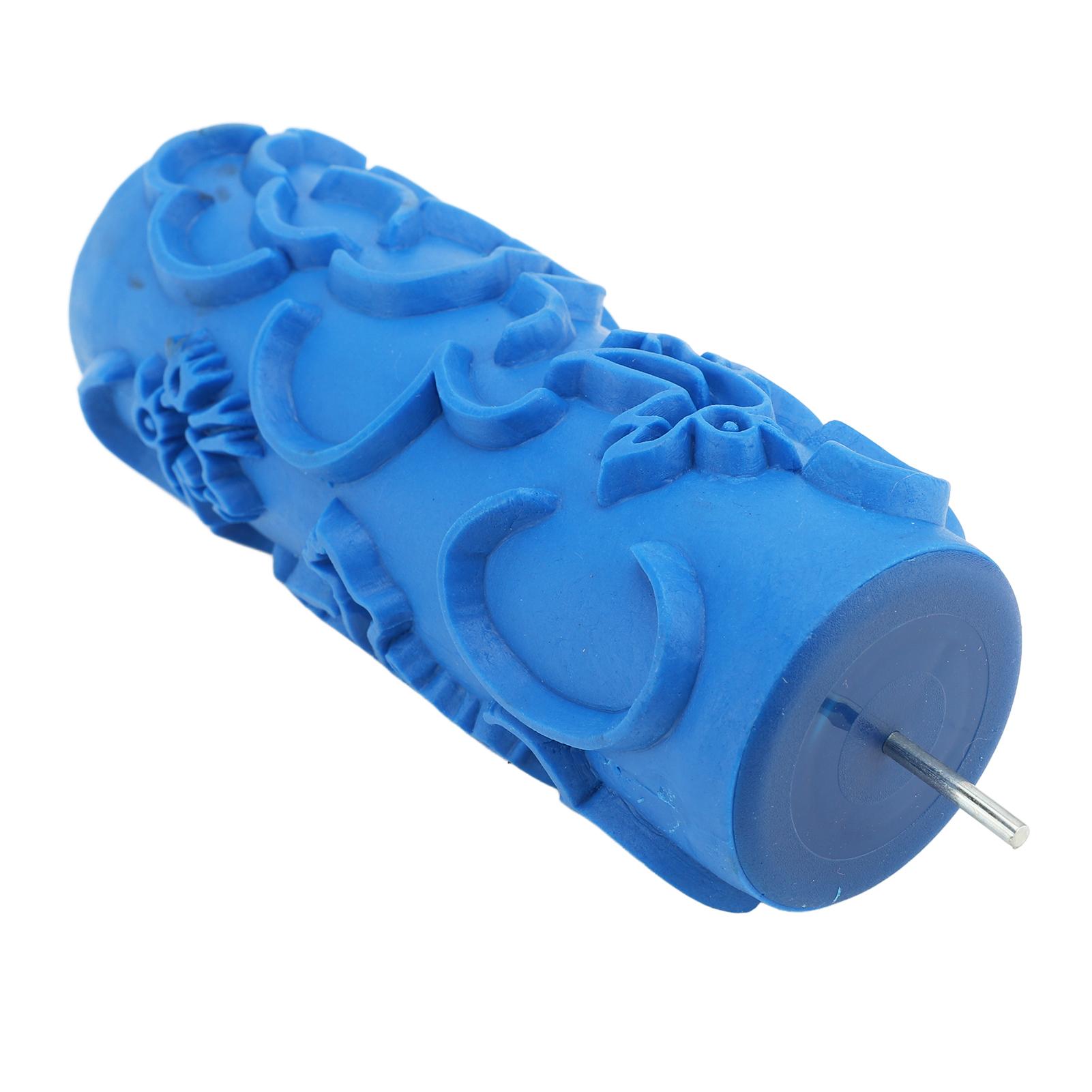 

Інструмент для текстурного валика, який можна мити, багаторазового використання, гумовий декоративний художній текстурний роликовий рукав для малювання 101Y 101Y