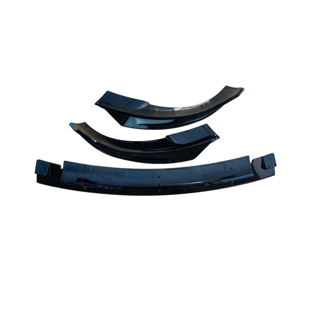 17-22 Tesla Model Y Front Lip Bumper Kit: 4-Section Decorative Accessory