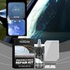 HOMONTH Glass Crack Repair Kit Clear Vision Auto Front Windshield Nano Repair Fluid Kit