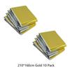 Emergency Blanket Windproof  Waterproof Foil Thermal Blanket for Camping Hiking Marathon