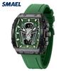 SMAEL 8116 Waterproof Dual Display LED Night Light Leisure Student Electronic Watch New Men's Watch Multifunctional Sports 50M