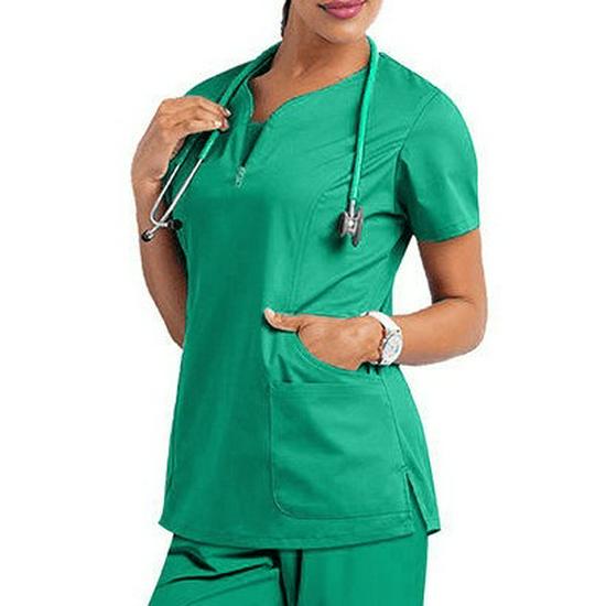 Women's Quick-Drying Dental Surgery Handwashing Gown & Nurse Uniform
